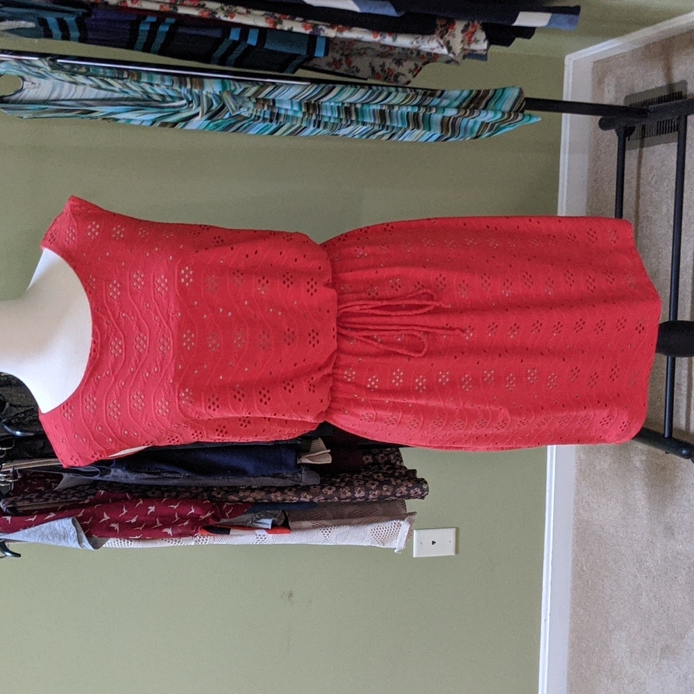 Coral Orange Dress
